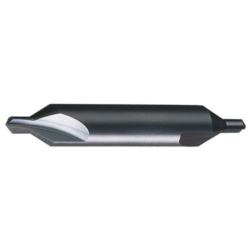 ‎#2 × 1-7/8″ OAL 60 Degree HSS Plain Center Drill Bright - Exact Tool & Supply