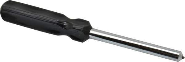 Value Collection - 1/2 Carat Single Point Diamond Dresser - 8" Long x 7/16" Shank Diam - Exact Tool & Supply