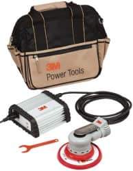 3M - 6 Inch Pad, 10,000 OPM, Electric Orbital Sander - Round, Palm Sander, 5 Amps - Exact Tool & Supply