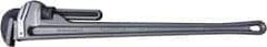 Paramount - 36" Aluminum Straight Pipe Wrench - 5" Pipe Capacity - Exact Tool & Supply