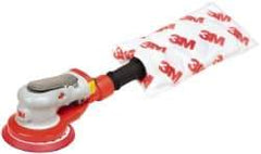 3M - 10,000 OPM, 17 CFM Air Consumption, 90 psi Air Pressure, Palm Air Orbital Sander - Round Pad, - Exact Tool & Supply