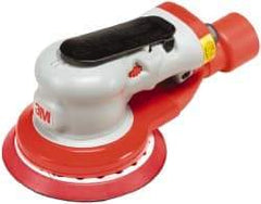 3M - 12,000 OPM, 17 CFM Air Consumption, 90 psi Air Pressure, Palm Air Orbital Sander - Round Pad, - Exact Tool & Supply