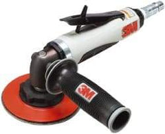 3M - 4 to 5" Disc, 12,000 RPM, Pneumatic Handheld Disc Sander - 3/8 NPT Inlet, 1 hp, 90 psi - Exact Tool & Supply