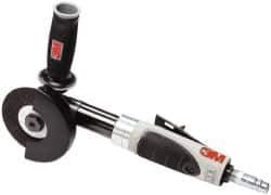 3M - 4" Wheel Diam, 18,000 RPM, Pneumatic Cutoff & Cutoff-Grinder Tool - Right Angle Handle, 3/8 NPT Inlet - Exact Tool & Supply