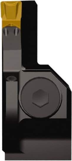 Seco - CFO, External, Left Hand, 1.18" Max Depth of Cut, 5mm Min Groove Width, Indexable Grooving Tool Holder - LC.. 1605.. Insert Compatibility, 1" Shank Height, 1" Shank Width, 6" OAL - Exact Tool & Supply