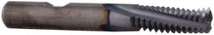Emuge - 1-1/8 - 8 UNS, 0.746" Cutting Diam, 4 Flute, Solid Carbide Helical Flute Thread Mill - Internal Thread, 2.058" LOC, 4-3/4" OAL, 3/4" Shank Diam - Exact Tool & Supply