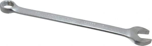 Proto - 7/8" 12 Point Offset Combination Wrench - 15° Offset Angle, 12-1/2" OAL, Steel, Satin Finish - Exact Tool & Supply