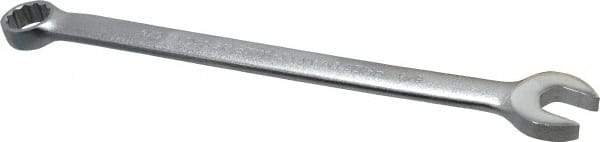 Proto - 5/8" 12 Point Combination Wrench - 15° Offset Angle, 9-13/32" OAL, Steel, Satin Finish - Exact Tool & Supply