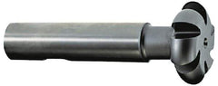 Value Collection - 5/32" Radius, 5/16" Circle Diam, 1-5/16" Cutter Diam, Shank Connection, Convex Radius Cutter - 3/4" Shank Diam, 3-1/2" OAL, High Speed Steel, Uncoated, 6 Teeth, Weldon Flat - Exact Tool & Supply