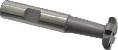 Value Collection - 3/32" Radius, 3/16" Circle Diam, 7/8" Cutter Diam, Shank Connection, Convex Radius Cutter - 1/2" Shank Diam, 3" OAL, High Speed Steel, Uncoated, 6 Teeth, Weldon Flat - Exact Tool & Supply