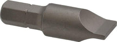 Wera - 1/2" x 0.078" Blade, 5/16" Drive Slotted Screwdriver Bit - 1-19/32" OAL - Exact Tool & Supply