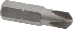 Wera - 1/4" Drive, #8 Torq-Set Mplus Screwdriver Bit - 1" OAL - Exact Tool & Supply