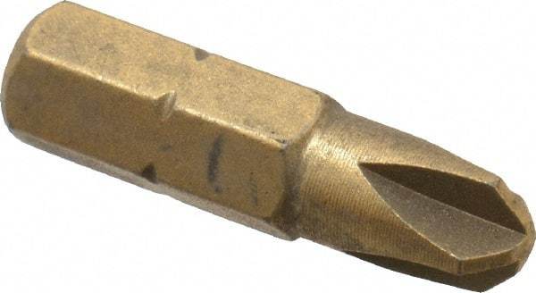 Wera - #8 Torq-Set Bit - 1/4" Hex Drive, 1" OAL - Exact Tool & Supply