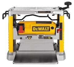 DeWALT - 15 Amp, 10,000 RPM, Bench Planer - 1/8 Inch Depth of Cut, 12-1/2 Inch Wide, 6 Inch Depth Capacity - Exact Tool & Supply