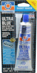 Permatex - 3.35 oz Gasket Maker - -65 to 500°F, Blue, Comes in Tube - Exact Tool & Supply