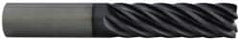 Accupro - 7/8", 1-3/4" LOC, 7/8" Shank Diam, 4" OAL, 3 Flute, Solid Carbide Square End Mill - Exact Tool & Supply
