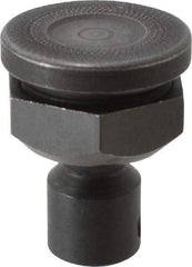 Bessey - 1 Piece, Plastic Cap Pivoting Serrated Clamp Pad - 35° Pivot Angle, For Use with Bessey 1200, 1800, 2400 & 4800 Series Clamps - Exact Tool & Supply