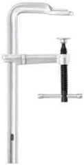 Bessey - 4-3/4" Deep Throat, 24" Max Capacity, Standard Sliding Arm Clamp - 1,200 Lb Clamping Pressure, 0.7" Spindle Diam - Exact Tool & Supply