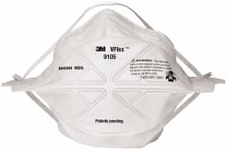3M - N95, Universal Size, Particulate Respirator - - Exact Tool & Supply