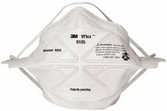 3M - N95, Universal Size, Particulate Respirator - - Exact Tool & Supply