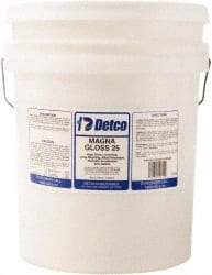 Detco - 5 Gal Pail Finish - Use on Resilient Flooring - Exact Tool & Supply