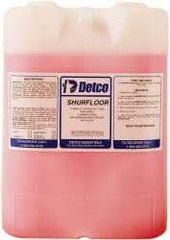 Detco - 5 Gal Container Cleaner - Use on Resilient Flooring - Exact Tool & Supply