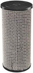 Dupont - 4" OD, 5µ, Spun-Wound Polypropylene & Universal Heavy Duty Carbon Wrap 2 Phase Cartridge Filter - 10" Long, Reduces Sediments, Tastes, Odors & Chlorine - Exact Tool & Supply