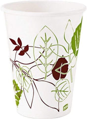 Dixie - Pathways Polycoated Paper Cold Cups, 12 oz, 2400/Carton - Multicolor - Exact Tool & Supply