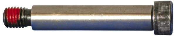 Value Collection - 1/2" Shoulder Diam x 2-1/4" Shoulder Length, 3/8-16 UNC, Hex Socket Shoulder Screw - 4140 Alloy Steel with Nylon Locking Patch, 5/16" Head Height x 3/4" Head Diam - Exact Tool & Supply