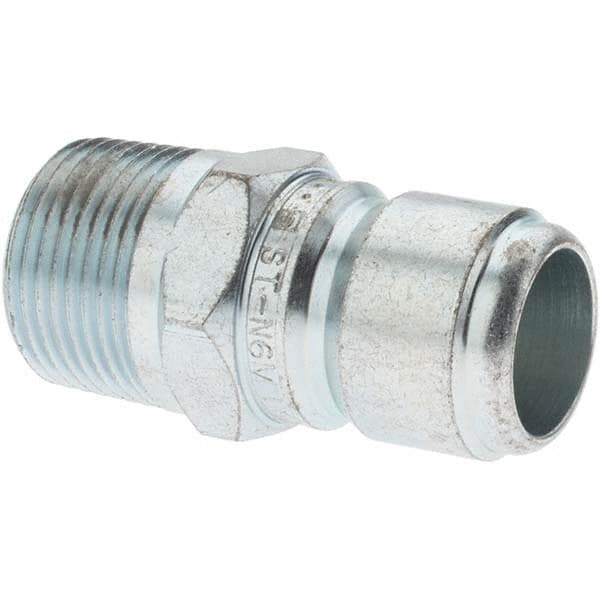 Parker - 3/4-14 Thread Steel Hydraulic Hose Coupler - Exact Tool & Supply