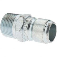 Parker - 3/4-14 Thread Steel Hydraulic Hose Coupler - Exact Tool & Supply