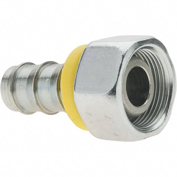 Parker - 5/8" ID M26x1.5 Barbed Push On Female Fitting - Steel - Exact Tool & Supply