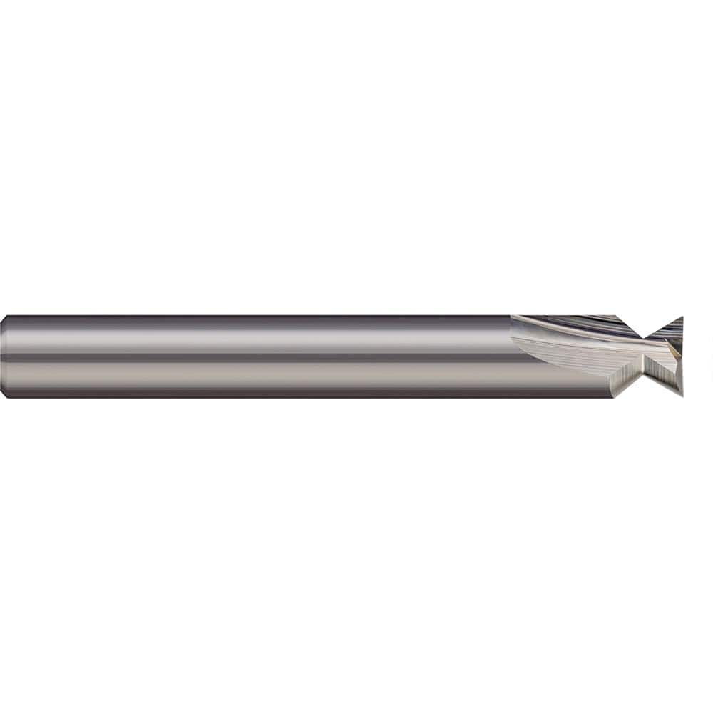 Harvey Tool - 30° 3/8" Cut Diam, 1/4" Cut Width, Solid Carbide Dovetail Cutter - Exact Tool & Supply