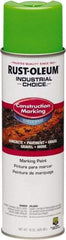 Rust-Oleum - 15 fl oz Green Marking Paint - Water-Based Formula - Exact Tool & Supply