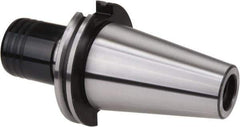 Accupro - CAT50 Taper Shank Rigid Tapping Adapter - 1/4 to 7/8" Tap Capacity, 90mm Projection, Size 2 Adapter, Quick Change, Through Coolant - Exact Tool & Supply