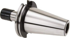 Accupro - CAT50 Taper Shank Rigid Tapping Adapter - #0 to 9/16" Tap Capacity, 87.5mm Projection, Size 1 Adapter, Quick Change, Through Coolant - Exact Tool & Supply