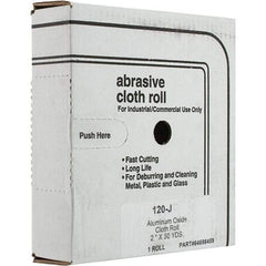 Value Collection - Shop Rolls   Abrasive Material: Aluminum Oxide    Roll Width (Inch): 2 - Exact Tool & Supply
