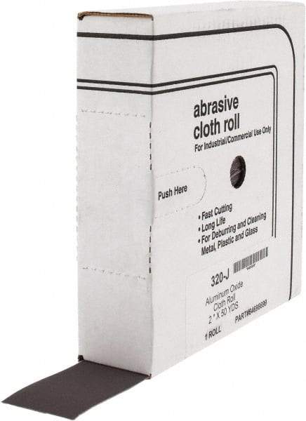 Value Collection - Shop Rolls   Abrasive Material: Aluminum Oxide    Roll Width (Inch): 2 - Exact Tool & Supply