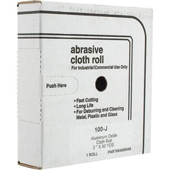 Value Collection - Shop Rolls   Abrasive Material: Aluminum Oxide    Roll Width (Inch): 2 - Exact Tool & Supply