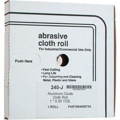 Value Collection - Shop Rolls   Abrasive Material: Aluminum Oxide    Roll Width (Inch): 1 - Exact Tool & Supply