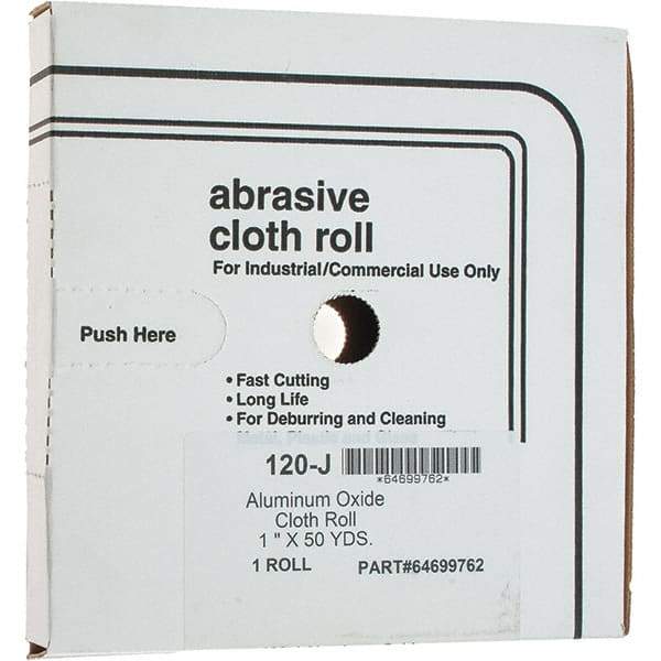 Value Collection - Shop Rolls   Abrasive Material: Aluminum Oxide    Roll Width (Inch): 1 - Exact Tool & Supply