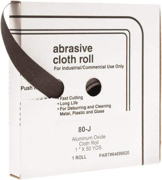 Value Collection - Shop Rolls   Abrasive Material: Aluminum Oxide    Roll Width (Inch): 1 - Exact Tool & Supply