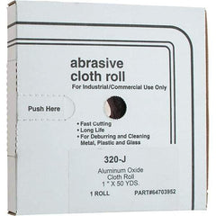 Value Collection - Shop Rolls   Abrasive Material: Aluminum Oxide    Roll Width (Inch): 1 - Exact Tool & Supply