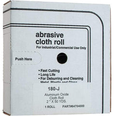 Value Collection - Shop Rolls   Abrasive Material: Aluminum Oxide    Roll Width (Inch): 2 - Exact Tool & Supply