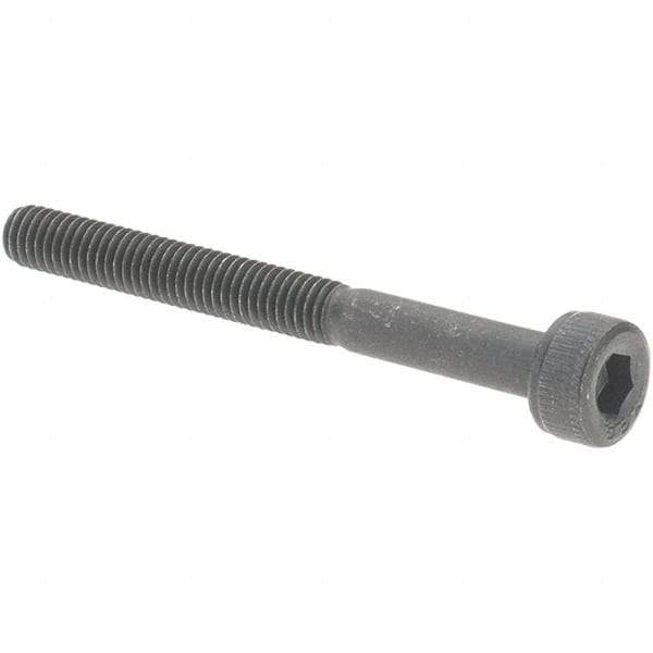 Value Collection - M3x0.50 Metric Coarse Hex Socket Drive, Socket Cap Screw - Grade 12.9 Alloy Steel, Black Oxide Finish, Partially Threaded, 30mm Length Under Head - Exact Tool & Supply
