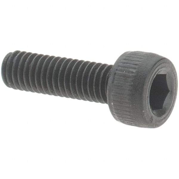 Value Collection - M3x0.50 Metric Coarse Hex Socket Drive, Socket Cap Screw - Grade 12.9 Alloy Steel, Black Oxide Finish, Fully Threaded, 10mm Length Under Head - Exact Tool & Supply
