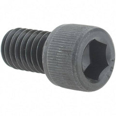 Value Collection - 3/8-16 UNC Hex Socket Drive, Socket Cap Screw - Alloy Steel, Black Oxide Finish, Fully Threaded, 5/8" Length Under Head - Exact Tool & Supply