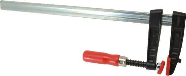 Bessey - 16" Capacity, 4" Throat Depth Steel Bar Clamp - 880 Lb Clamping Pressure - Exact Tool & Supply
