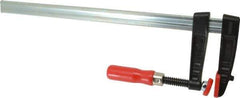 Bessey - 16" Capacity, 4" Throat Depth Steel Bar Clamp - 880 Lb Clamping Pressure - Exact Tool & Supply
