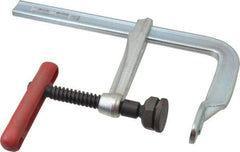 Bessey - 4-3/4" Deep Throat, 8" Max Capacity, Standard Sliding Arm Clamp - 1,980 Lb Clamping Pressure, 0.7" Spindle Diam - Exact Tool & Supply